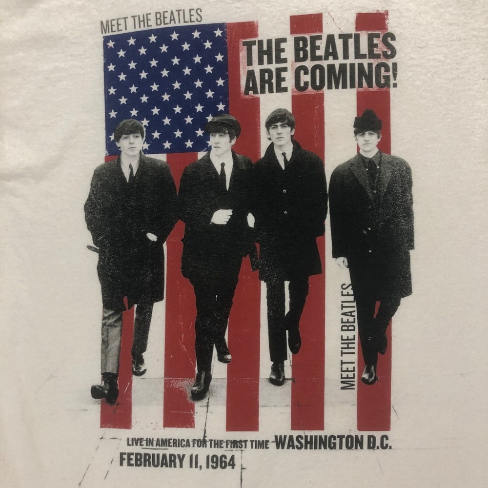 The Beatles Graphic White T-Shirt